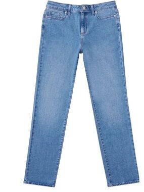 MM straight leg jeans.